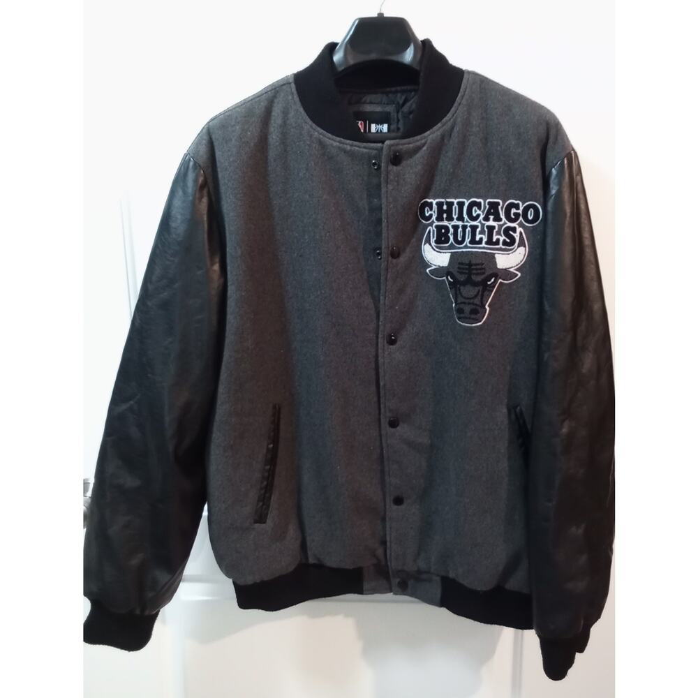 Chicago Bulls Varsity Letter Man Jacket XL